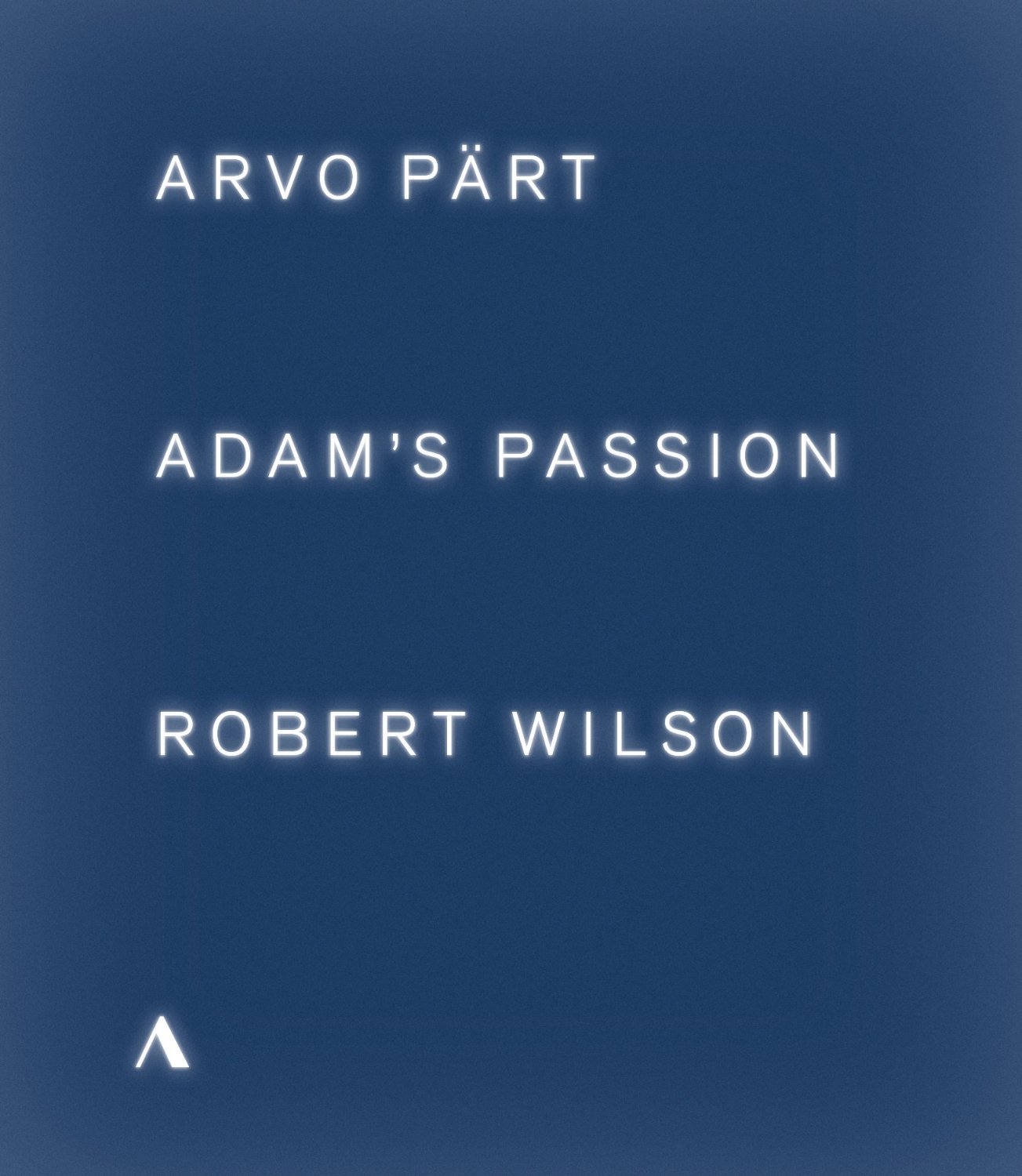 Adam's Passion by Arvo Pärt and Robert Wilson (DVD)