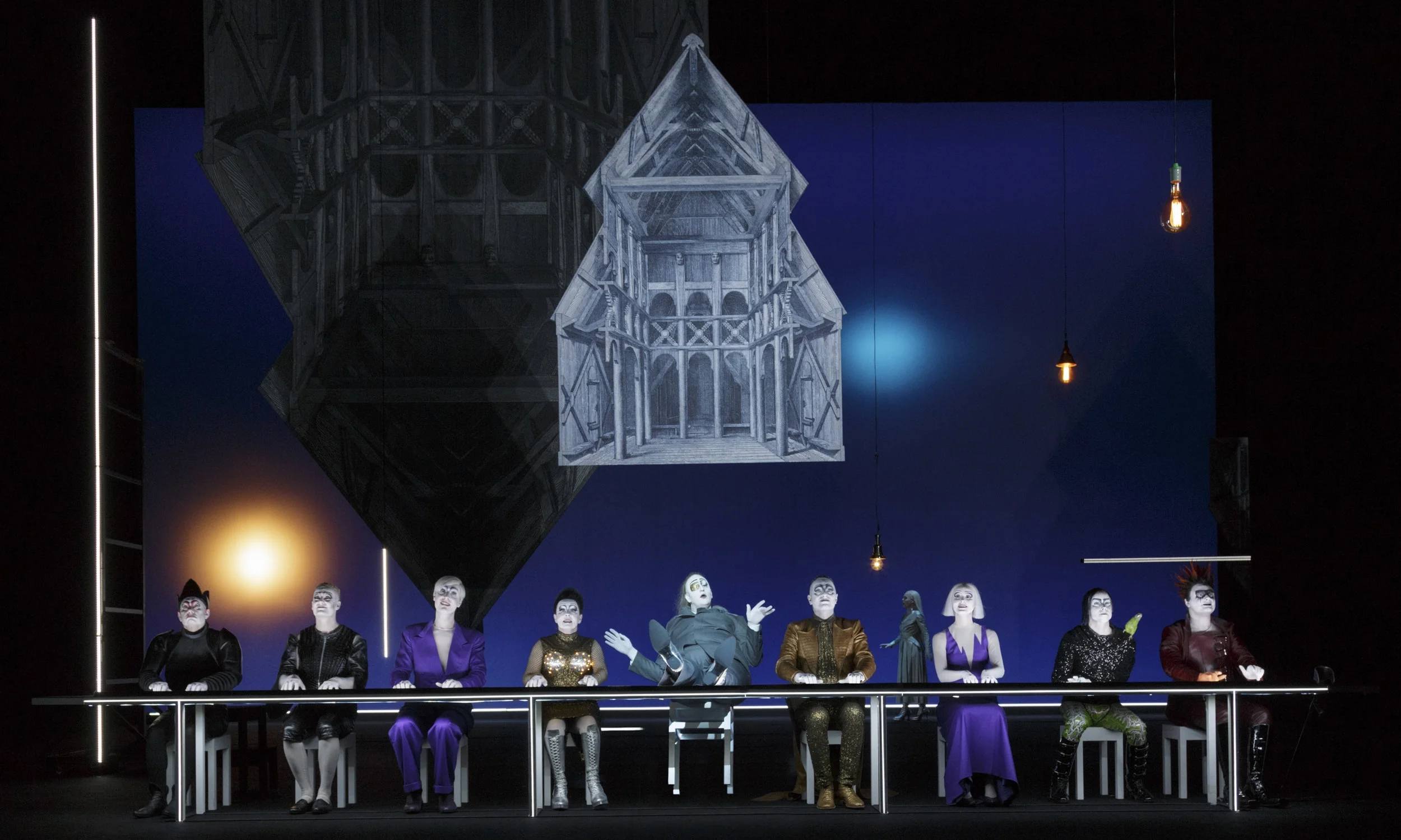 Scene 2A - Meeting of the Gods: Ensemble