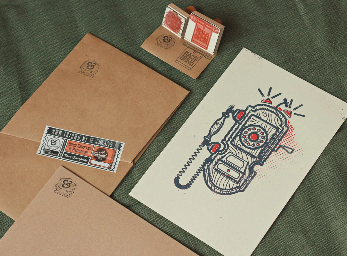 trzown custom branding packaging