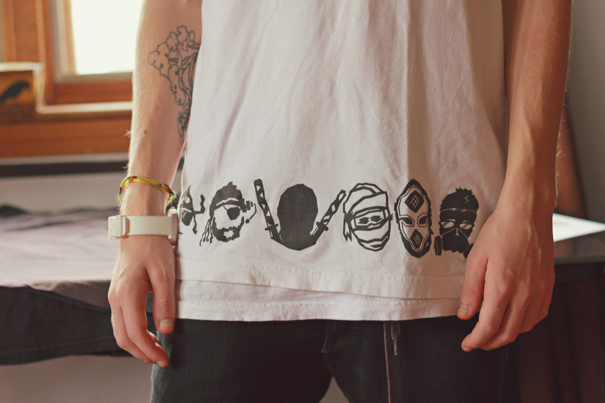 minimal t shirt design