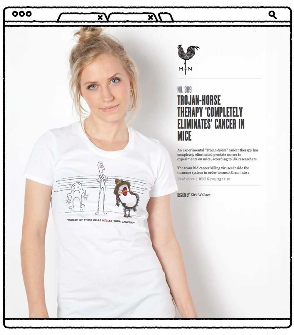 Made in the now t shirt design model