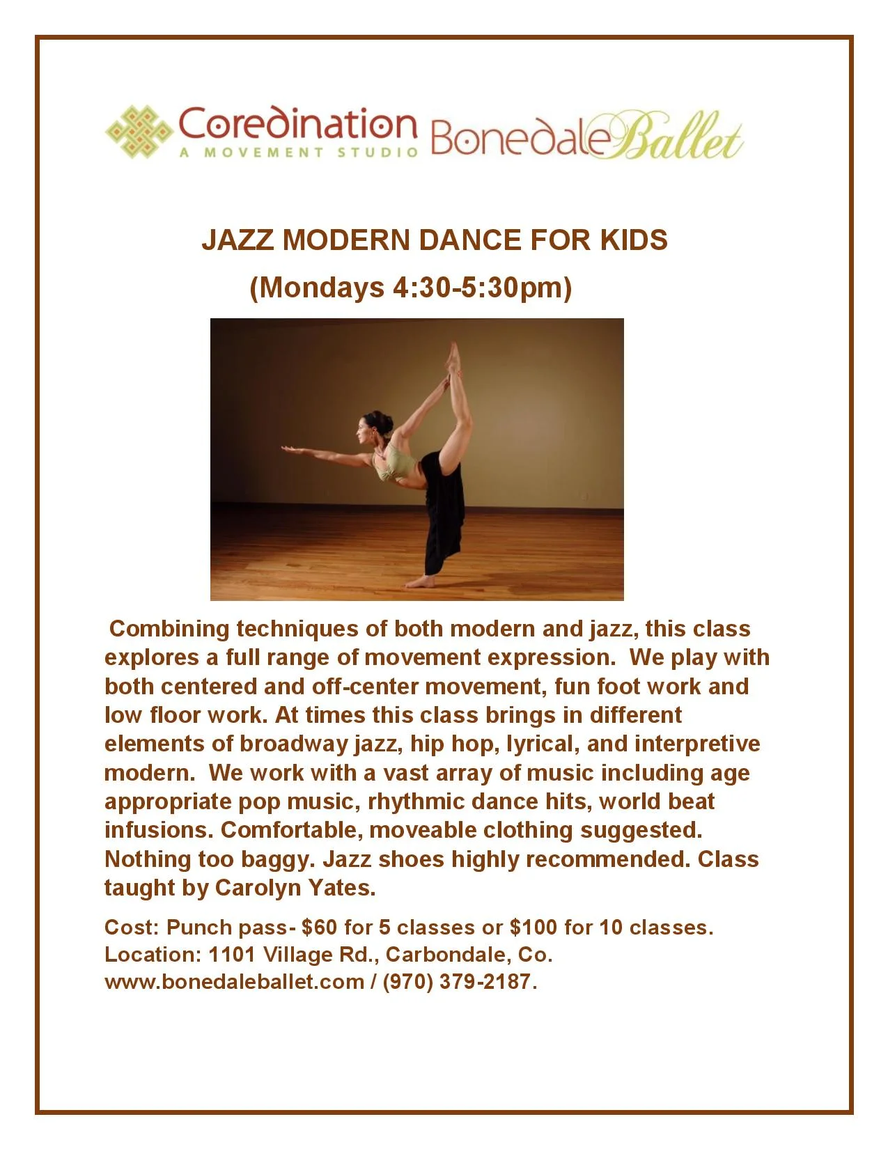 Invitational flyer- JAZZ MODERN DANCE FOR KIDS.docx- Saturday-page-001.jpg