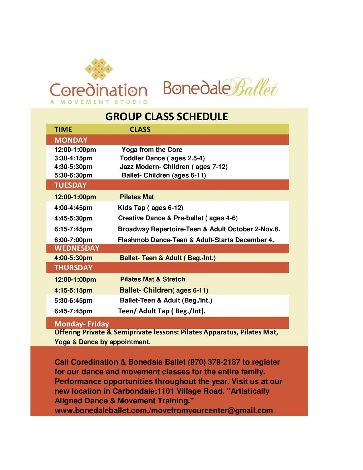 Class Schedule JPG! October 2018.jpg