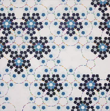 Quasi Schechtman , 70" x 70", acrylic on canvas, 2011 