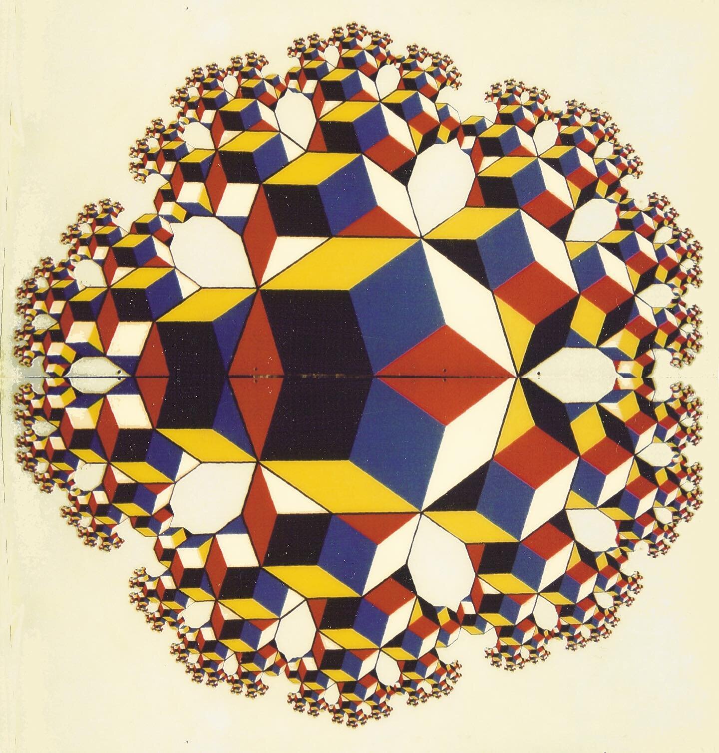 Western mathematicians have been intrigued by never-ending patterns since at least the 17th century, but it wasn&rsquo;t until 1975 that Benoit Madelbrot coined the term &ldquo;fractal.&rdquo;

In 1970 Clark created this painting to be used as a sign