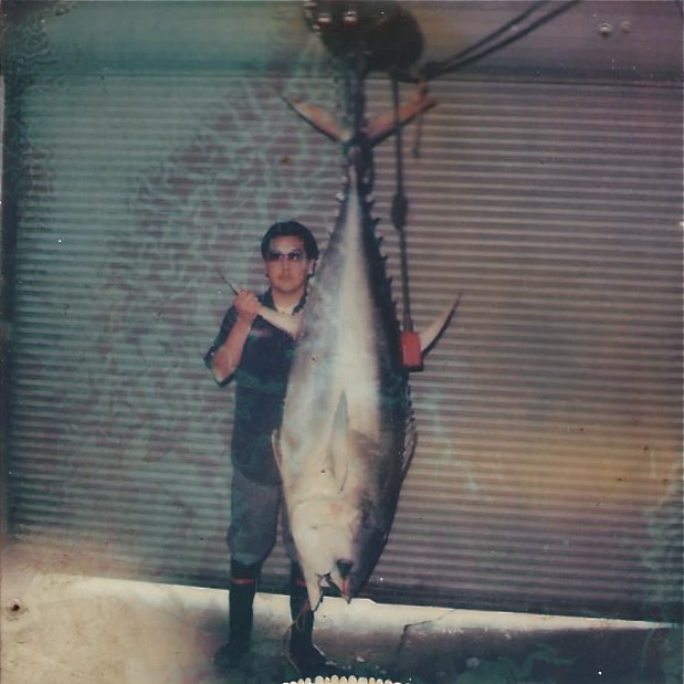 Steve Otani with a Tuna
