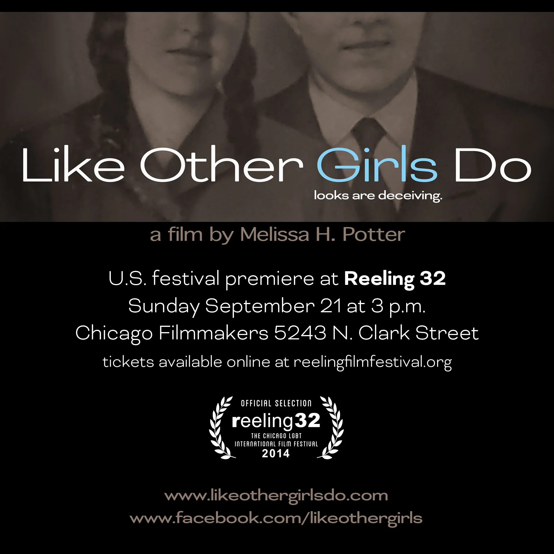 U.S. premiere of Like Other Girls Do at the Reeling LGBT International Film Festival
