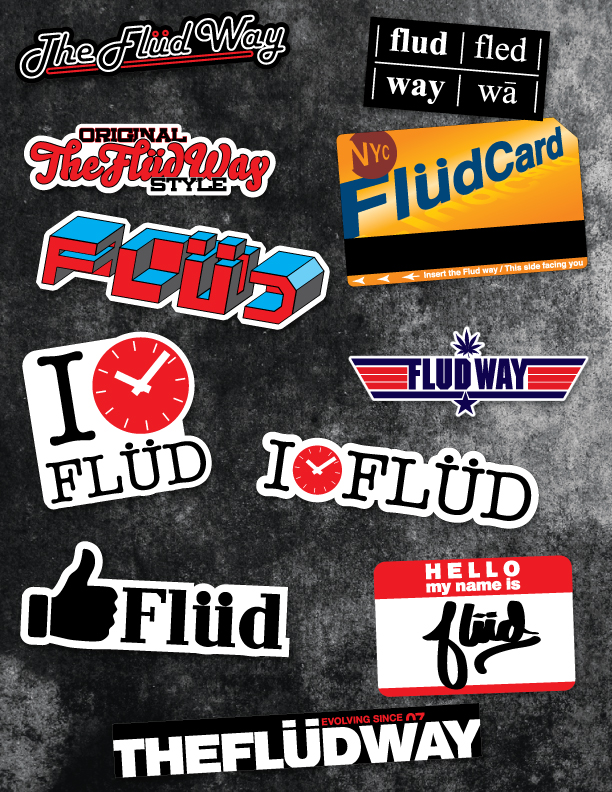 Flud Stickers