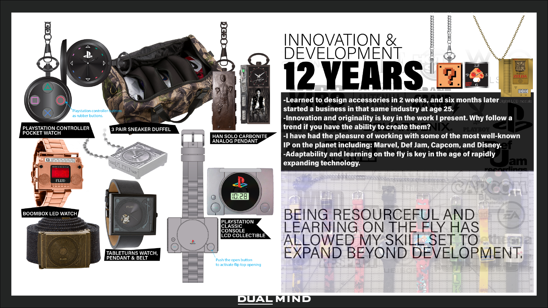 Innovation in consumer product development