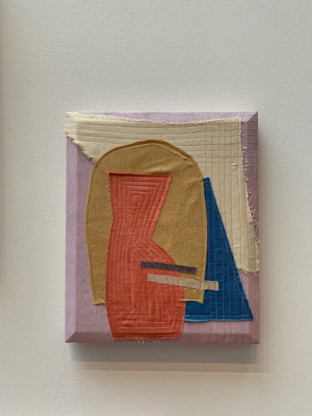 Naturally Dyed Art Collage #2