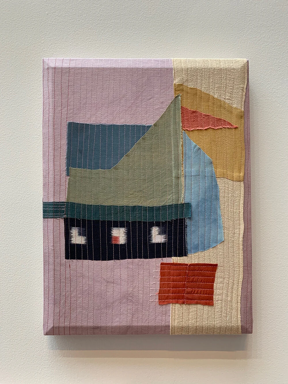 Naturally Dyed Art Collage #3