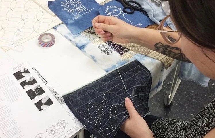 Sashiko 101 Workshop @ Durham Arts Council