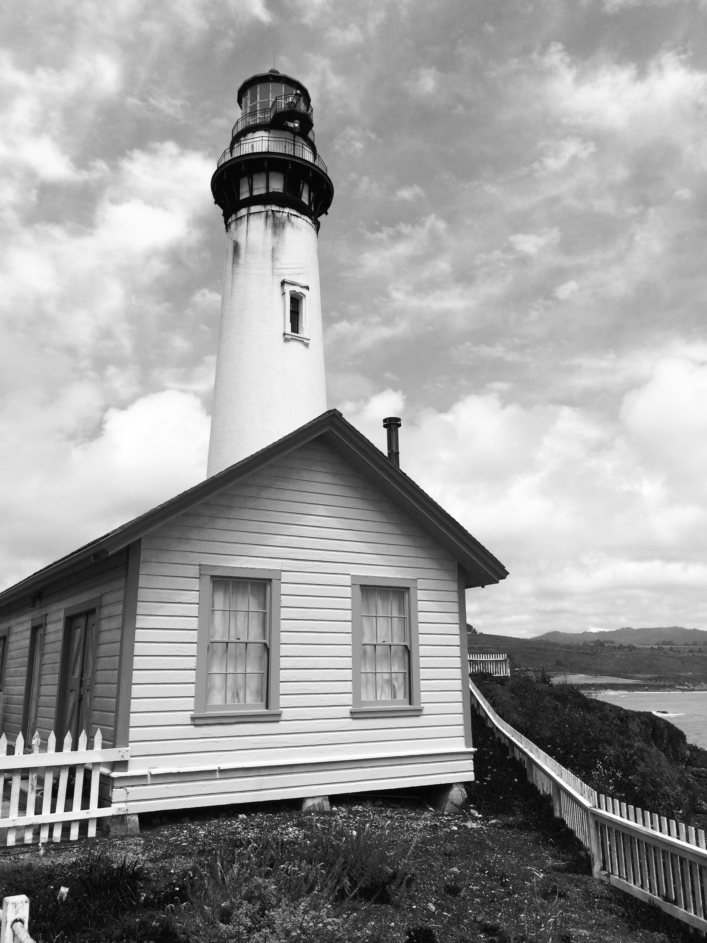 Historical Site: Light House along PCH
