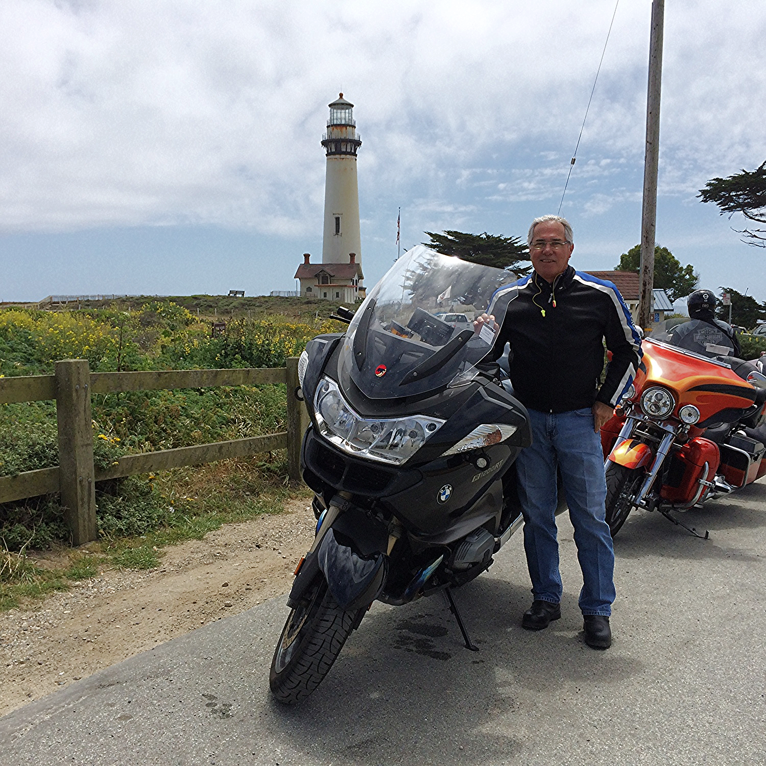 Here I am along Pacific Coast Highway No. 1&nbsp;