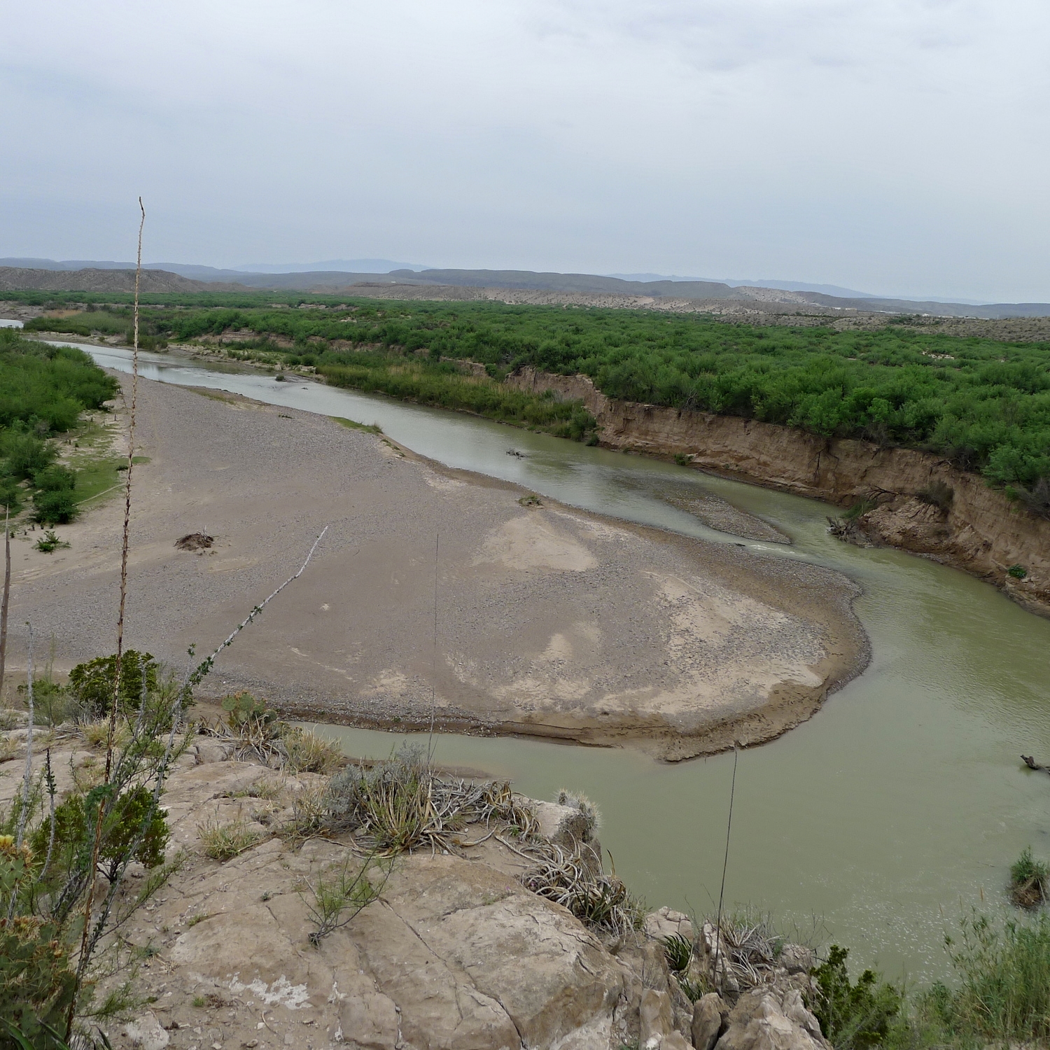 Rio Grande River at Boquillas Canyon