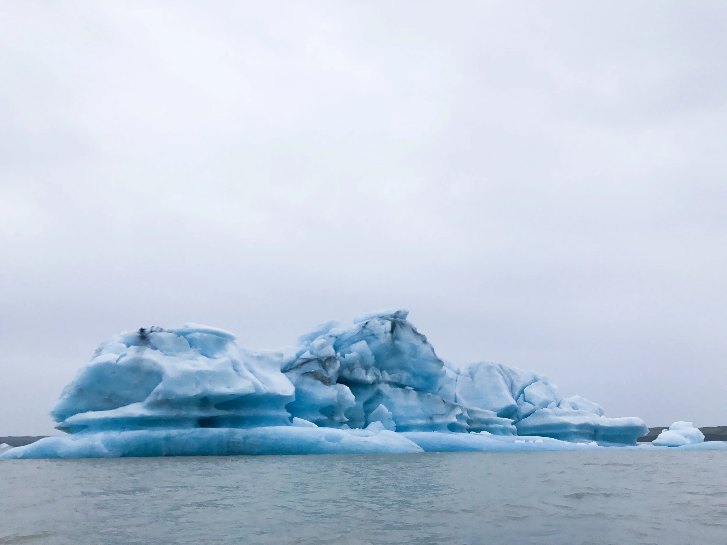 Jökulsarlon Ice Lagoon—where the White Walkers live. 
