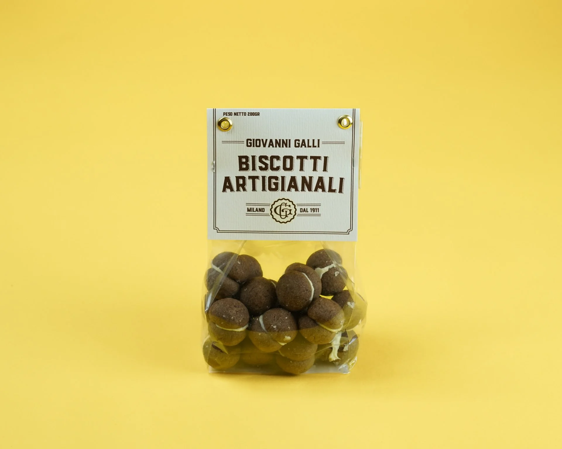 Baci di Dama al Cacao con Cioccolato Bianco