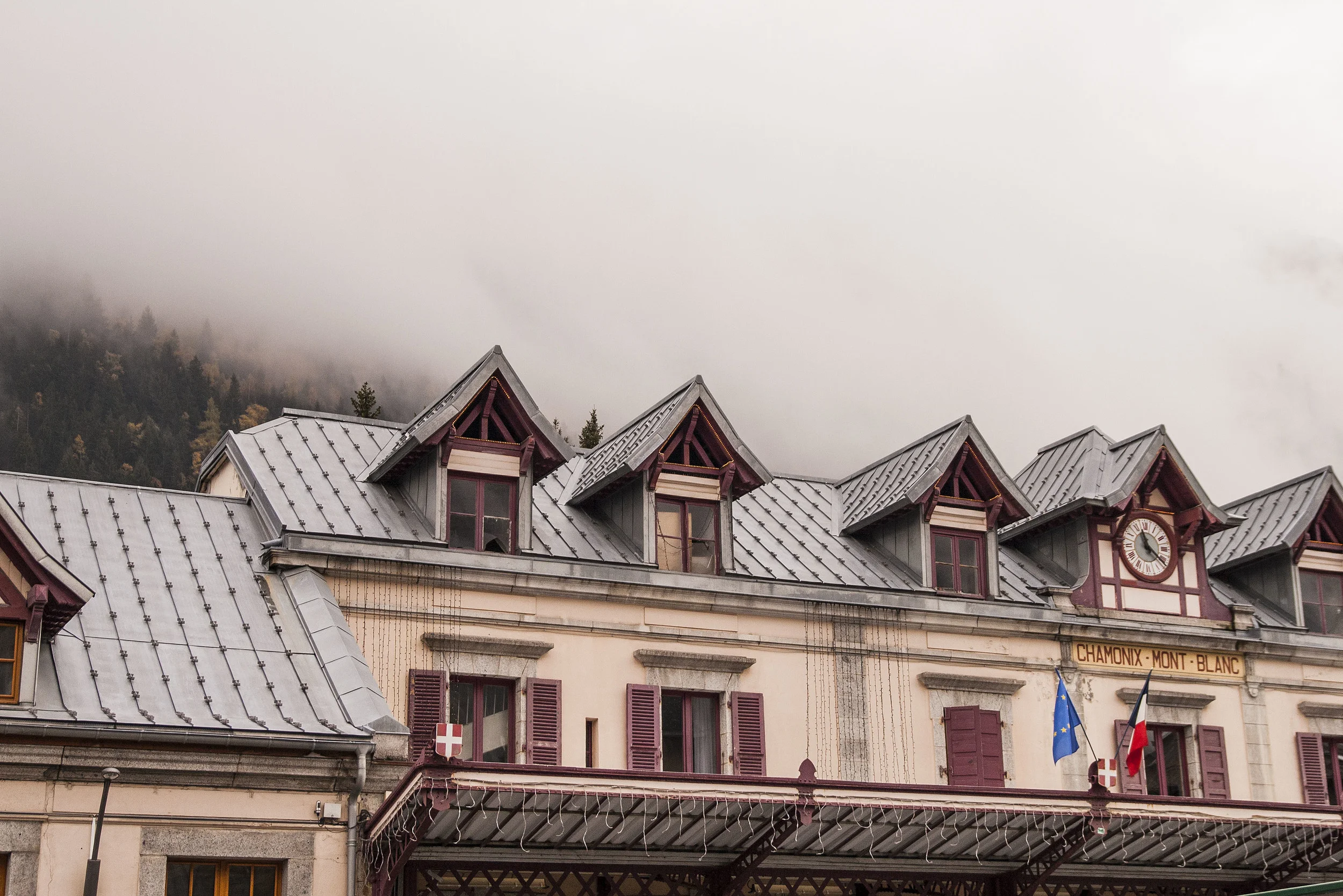 Chamonix- Mont Blanc Train Station, Chamonix, France