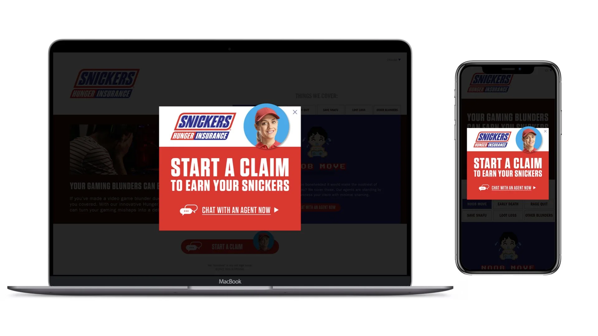 Snickers Hunger Insurance — Design Portfolio of Bhanu Arbuaratna
