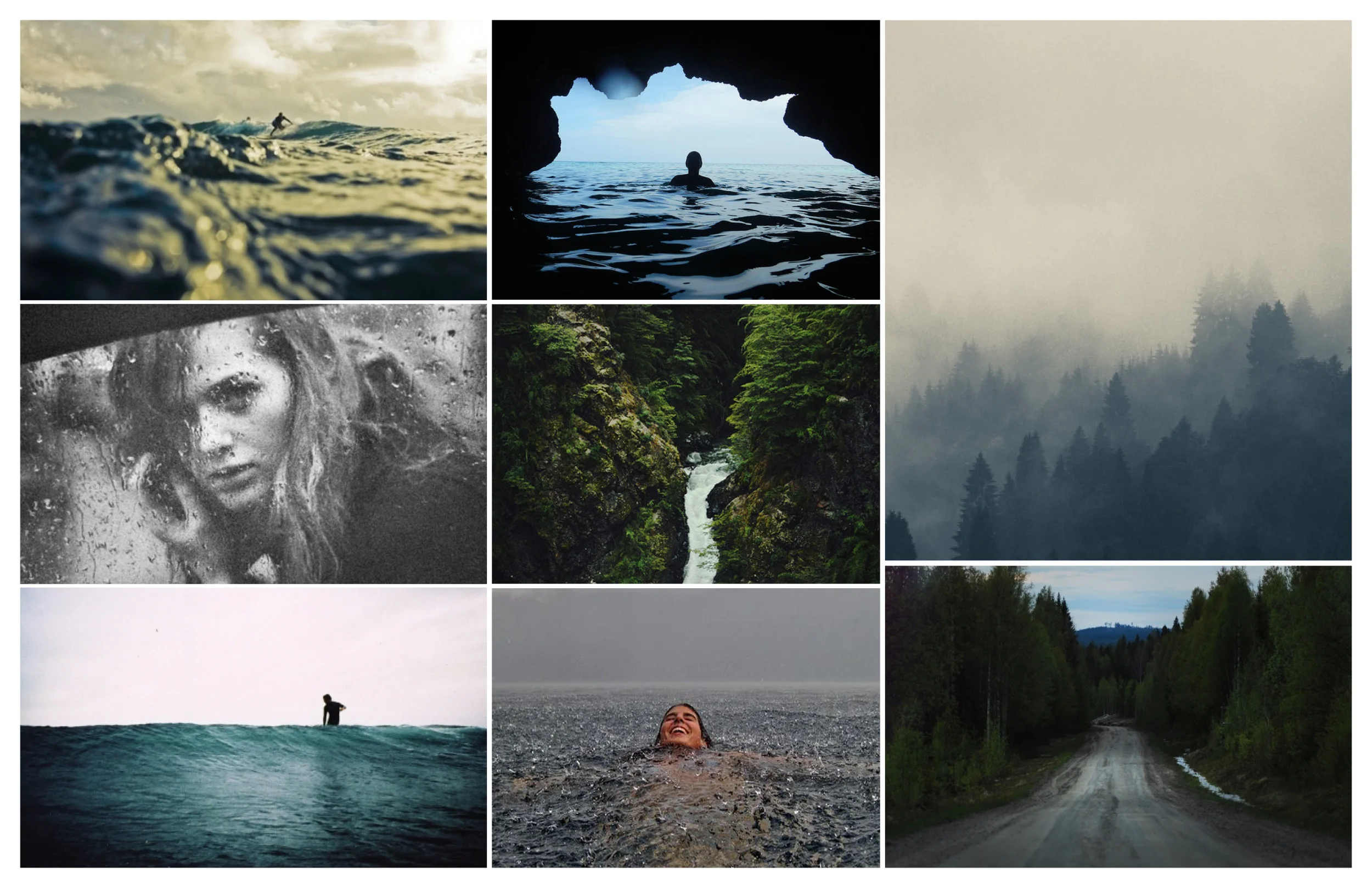 photography pulled from various sources.