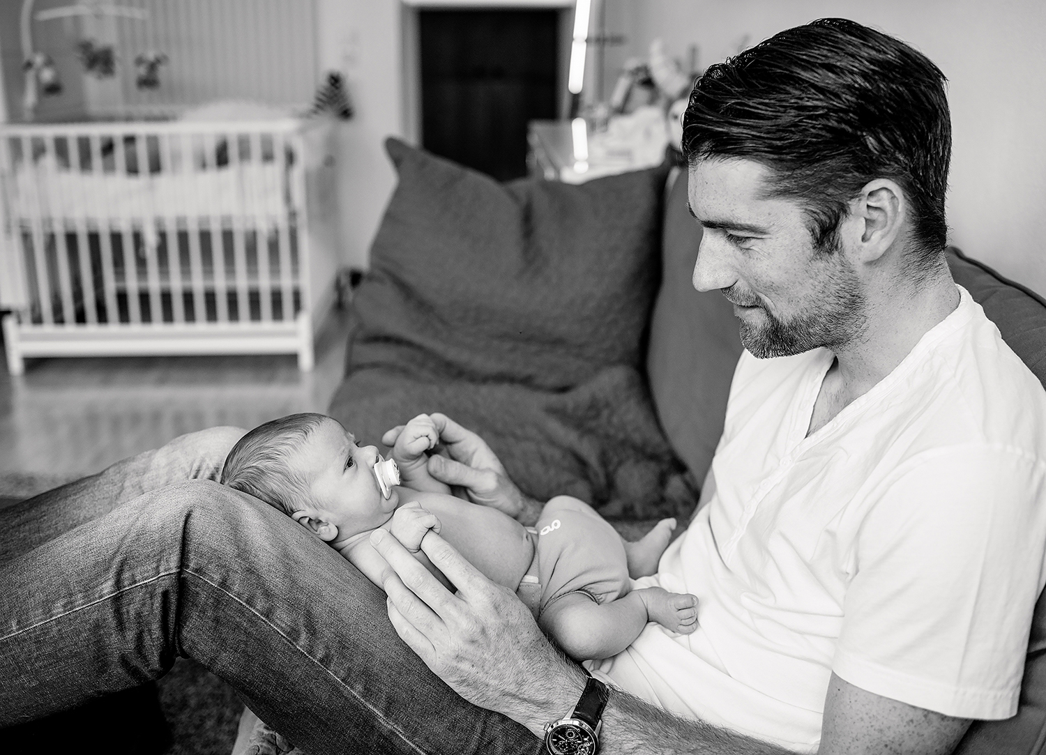 Professionelle Babyfotos Berlin Babyshooting Zu Hause