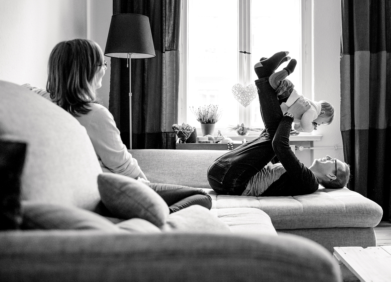 Fotoshooting Zu Hause Familienfotograf Kreuzberg