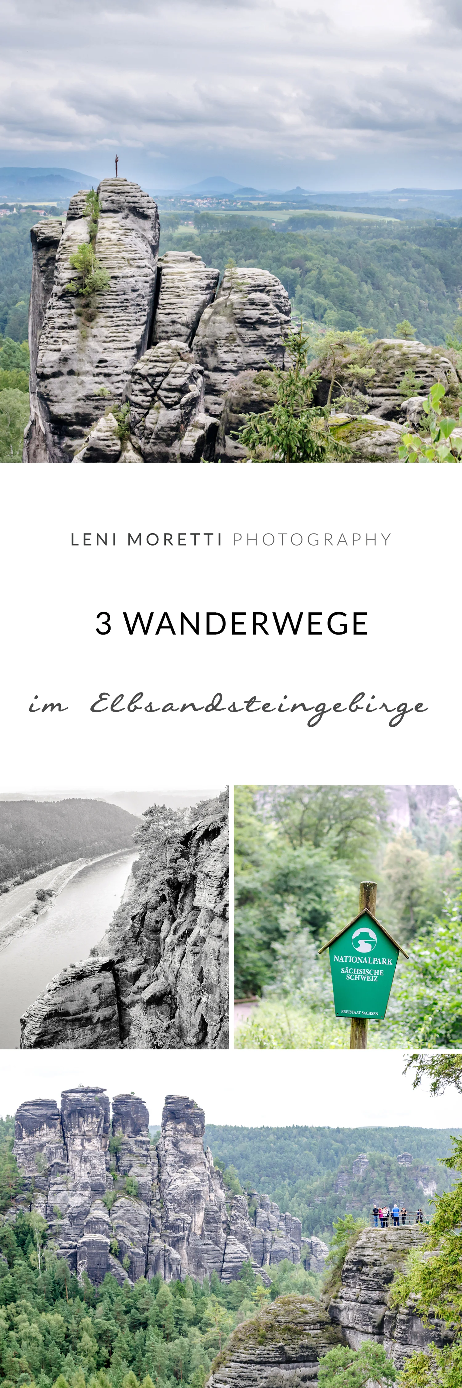 3 traumhafte Wanderwege im Elbsandsteingebirge. Merke Dir diesen Artikel auf Pinterest!
