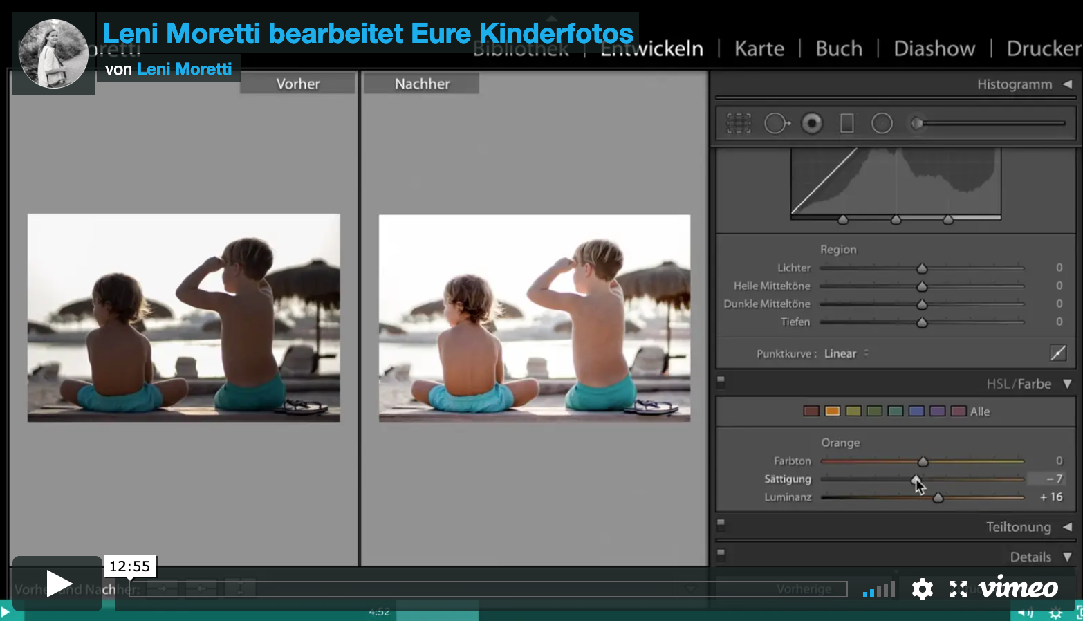 Kinderfotos in Lightroom bearbeiten - Tipps für Einsteiger