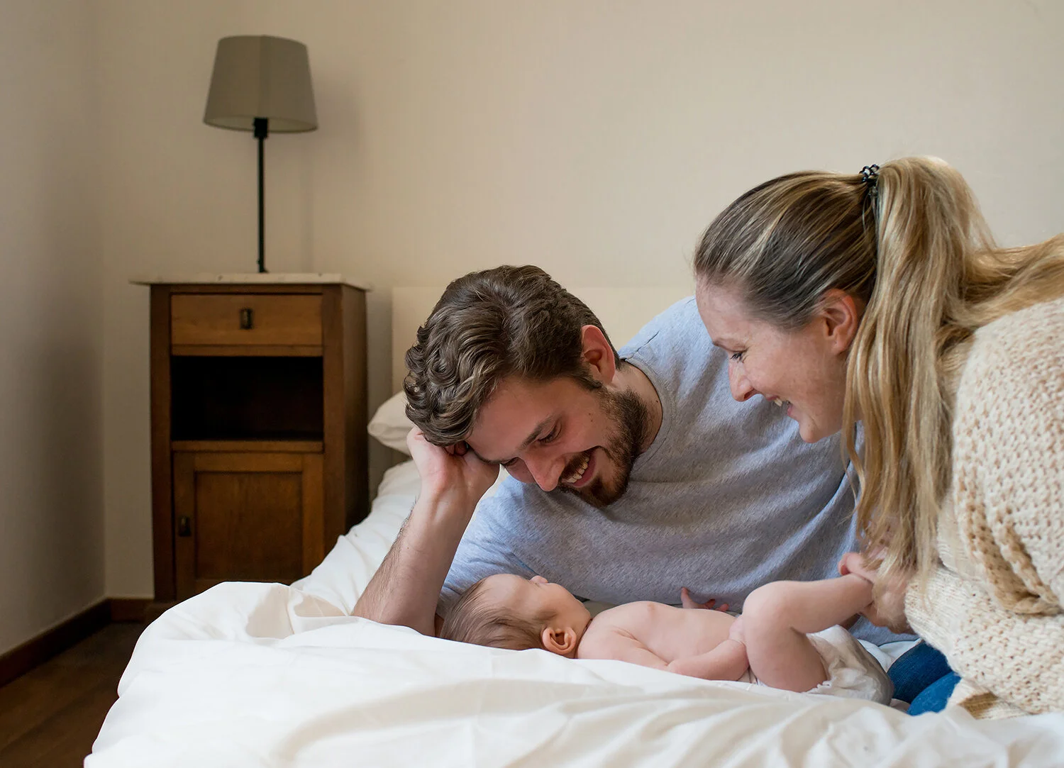 Baby-Fotoshooting in Berlin - Familienbilder mit Baby