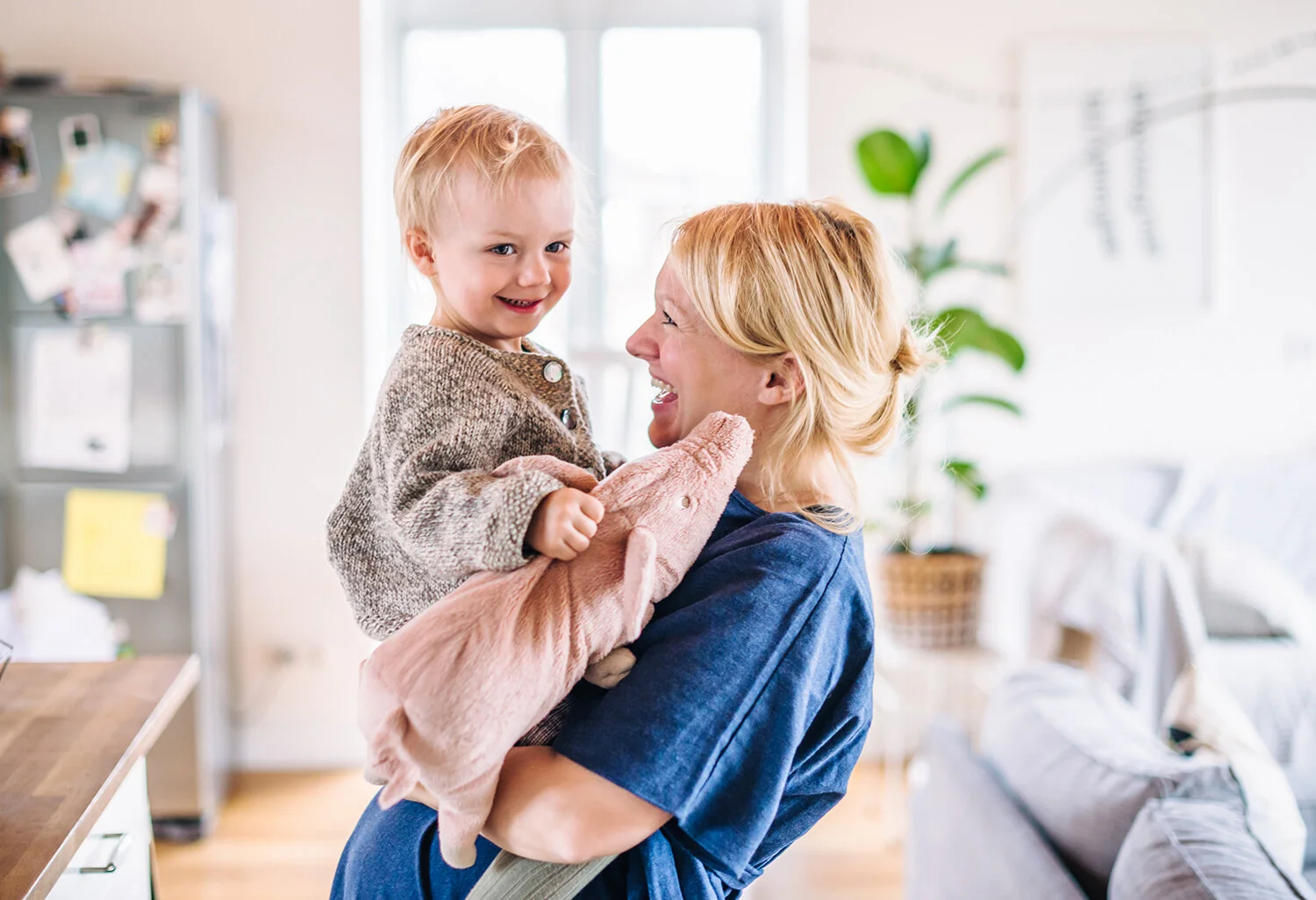 Zuhause bei ... Claudia Schaumann von wasfürmich.de in Hamburg