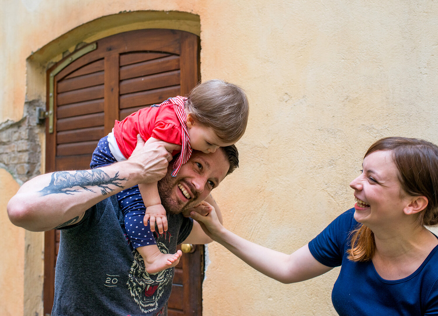 Familienfotos in Berlin - Familienportraits zu Hause