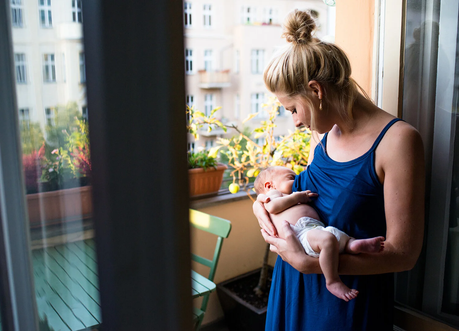 Babyfotografie Berlin - Babyfotos zu Hause