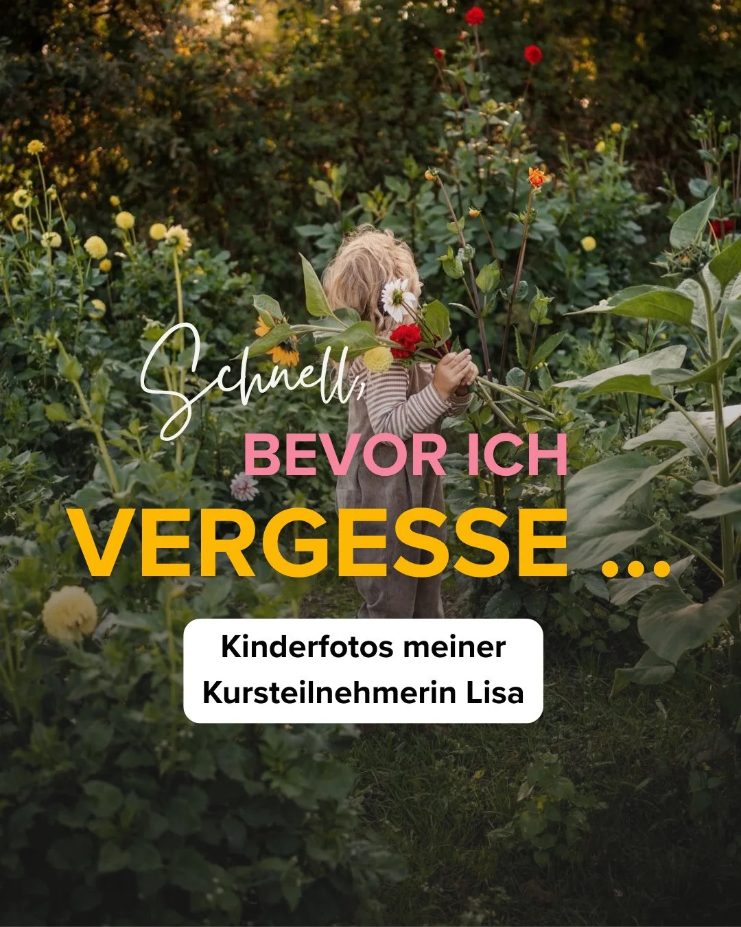 Viele Mamas kennen glaube ich diese Sorge: 

Was, wenn ich nicht schnell genug die richtigen Einstellungen finde und der sch&ouml;ne Moment schon wieder vorbei ist? 📸 🙄

Diese Angst kann ich so gut verstehen. Denn unsere Kinder warten ja nicht gedu