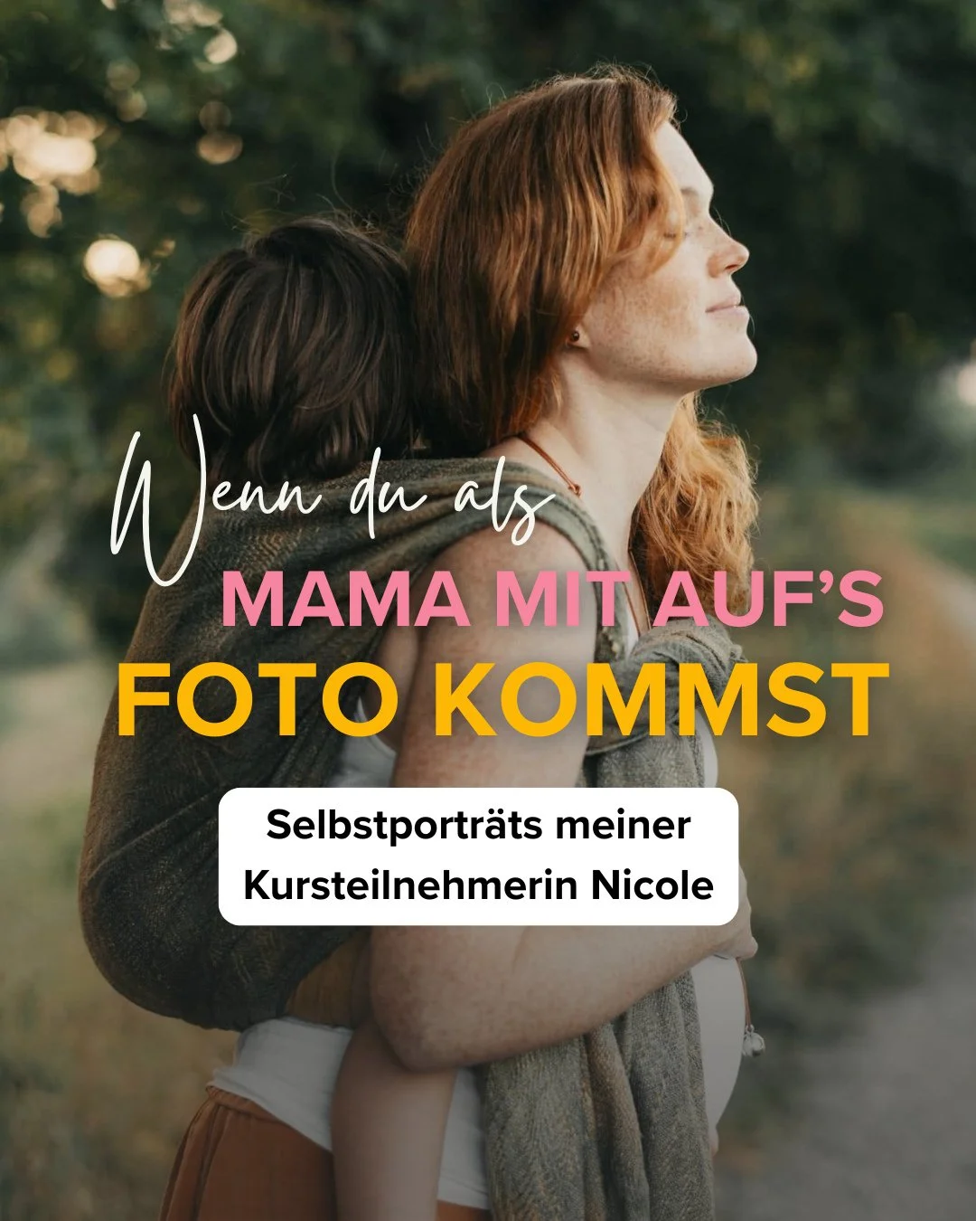 "Du bist tats&auml;chlich ein ziemlich grosser Grund daf&uuml;r, dass wir heute so selbstverst&auml;ndlich zur Kamera greifen und uns als Familie festhalten. 💛⁠
⁠
Gerade die Selbstportr&auml;ts sind f&uuml;r uns &uuml;ber die Jahre irgendwie ga