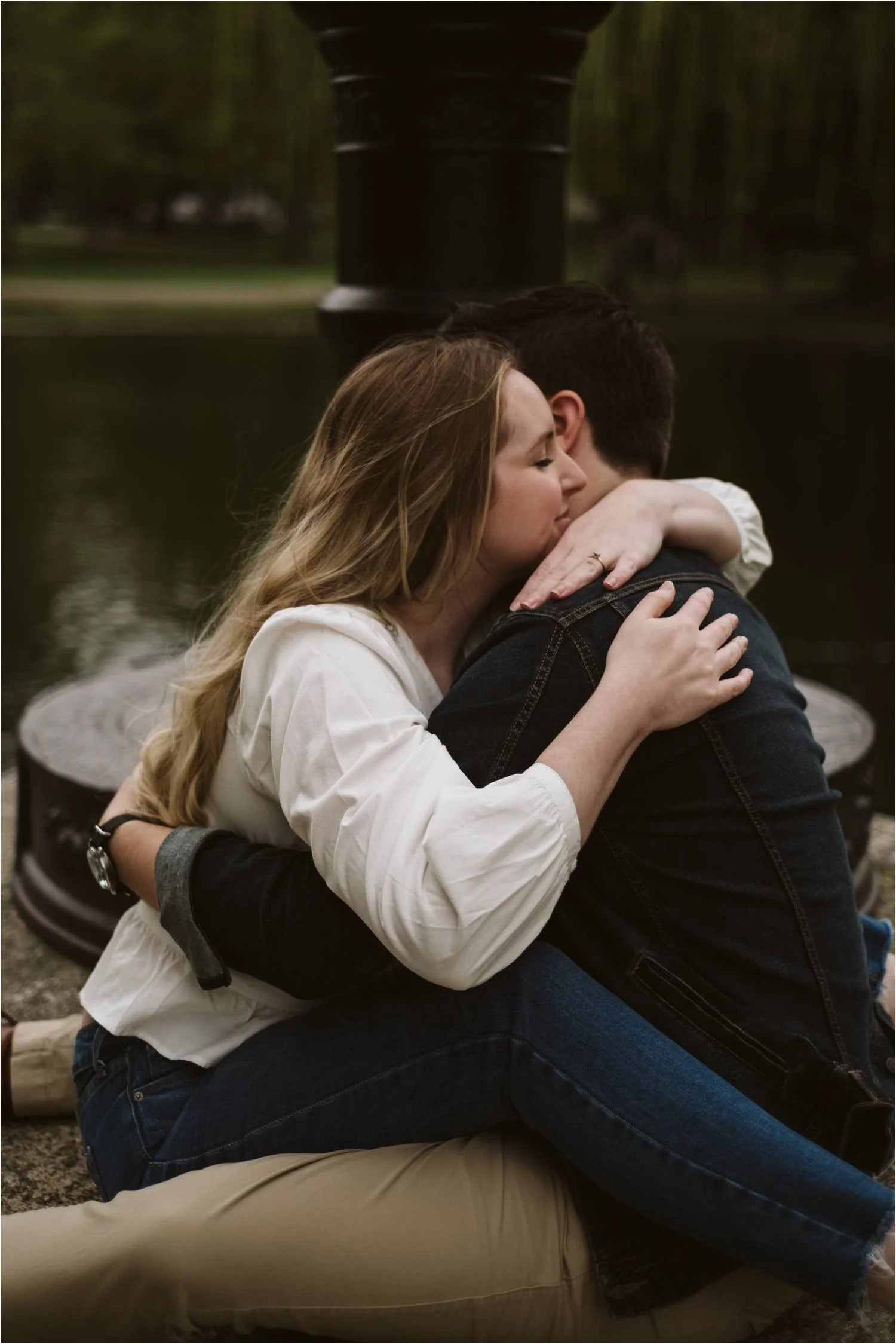 Boston Back Bay Engagement Session - Boston Engagement - Boston Public Garden - Jemima Richards