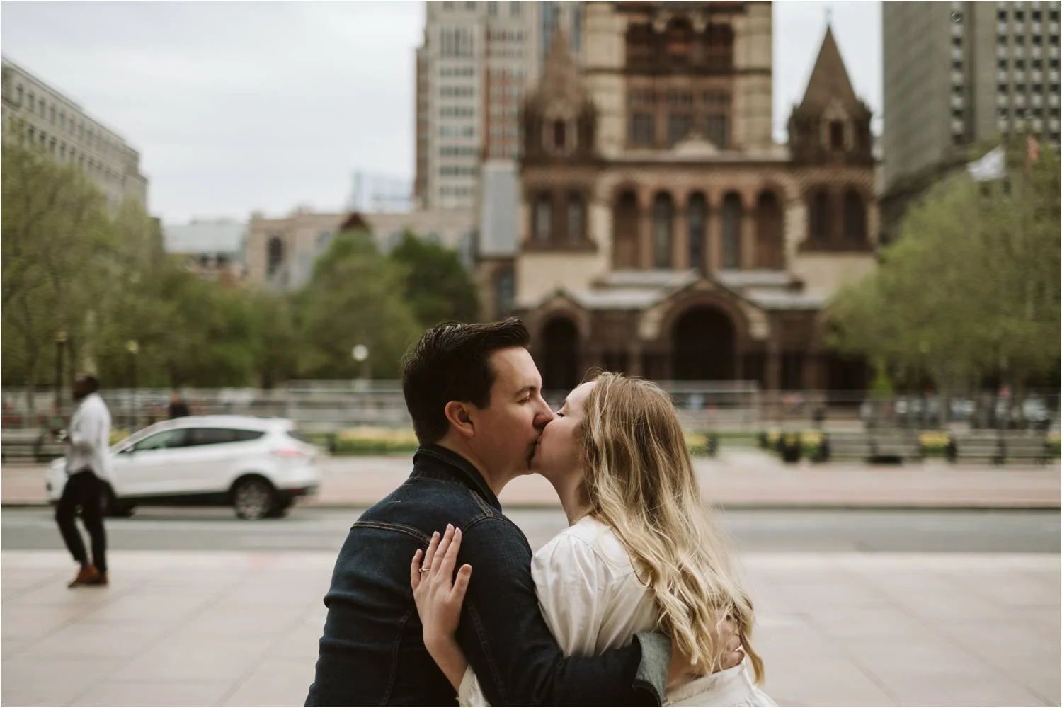 Boston Back Bay Engagement Session - Boston Engagement - Boston Public Garden - Jemima Richards