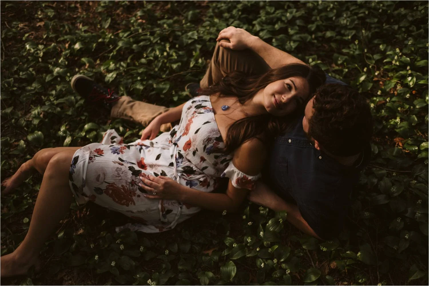 Walpole Town Forest - Walpole Engagement Session - Norfolk MA Engagement Photos - Jemima Richards