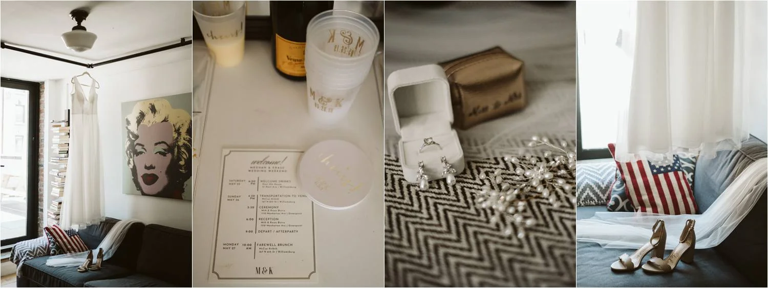 Milk and Roses Bistro Wedding - Greenpoint Brooklyn Wedding - Brooklyn NYC Wedding - Jemima Richards Brooklyn Wedding Photographer