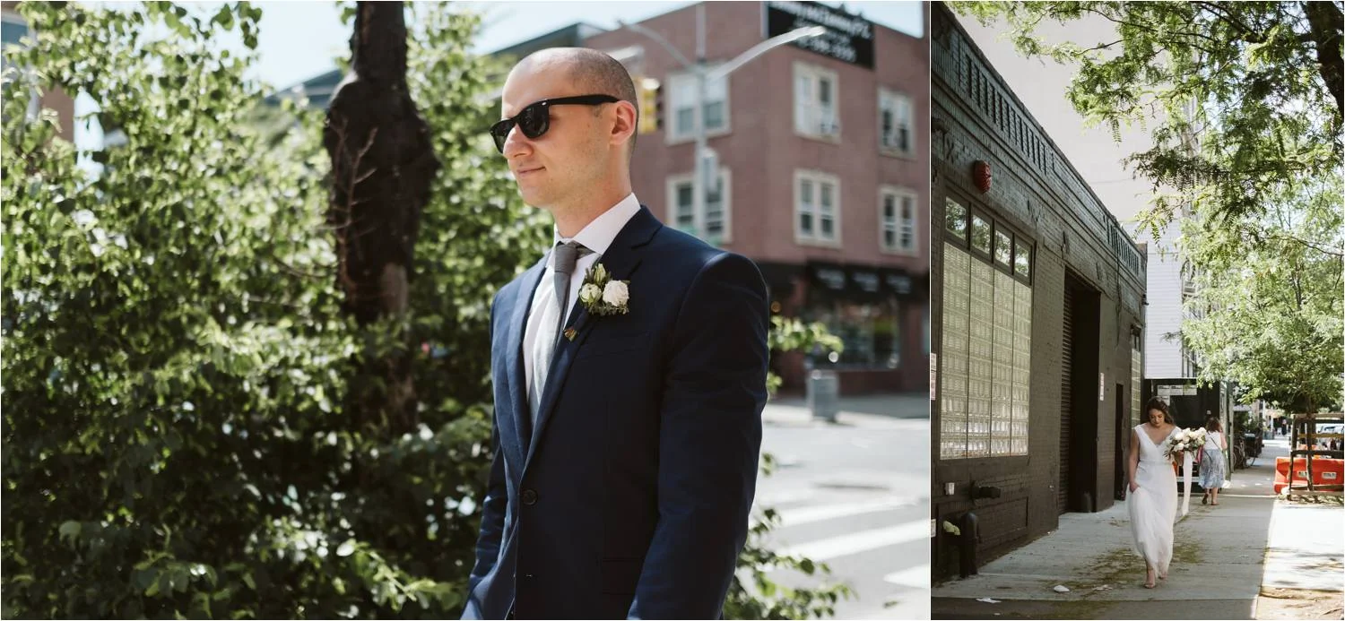 Milk and Roses Bistro Wedding - Greenpoint Brooklyn Wedding - Brooklyn NYC Wedding - Jemima Richards Brooklyn Wedding Photographer