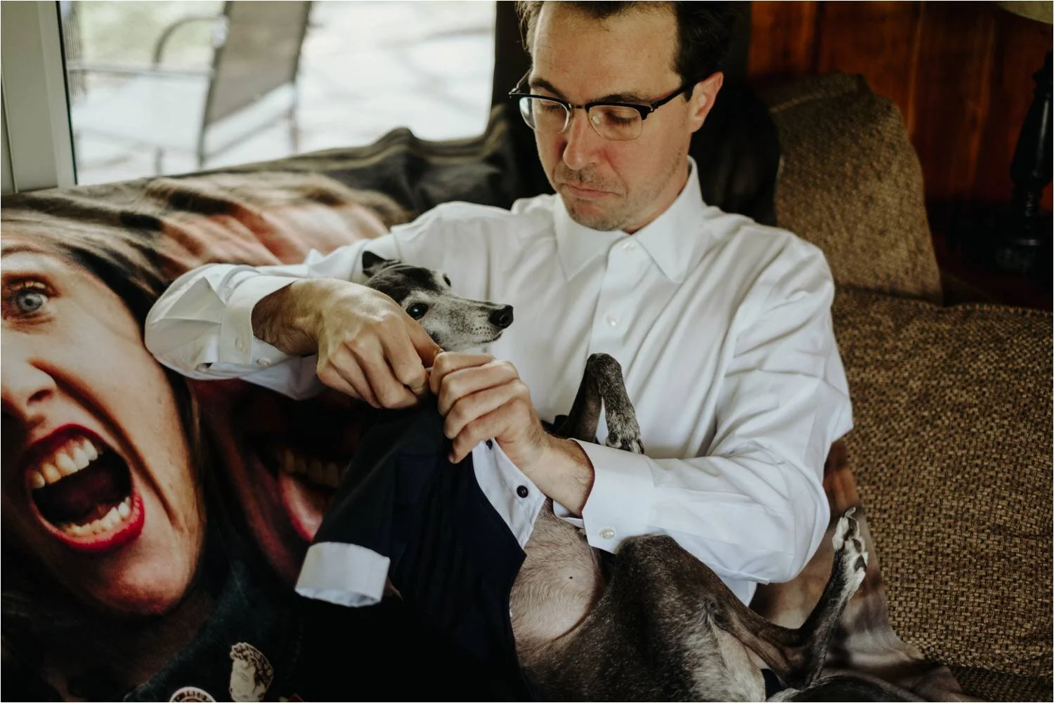Whitney's Inn Jackson New Hampshire White Mountains Wedding - Tattooed Couple - Jemima Richards