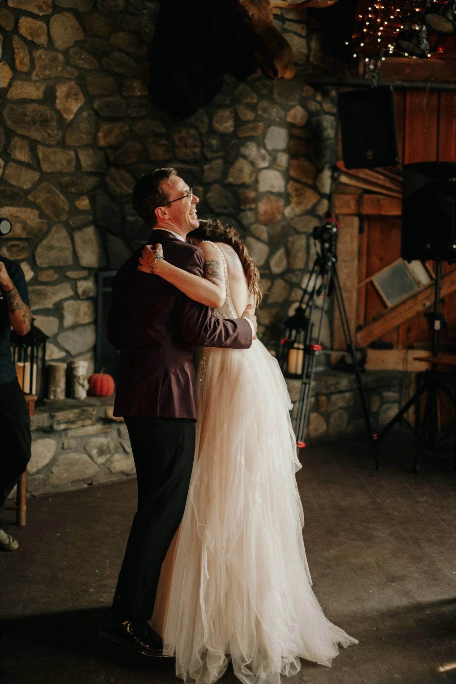 First Dance Wedding Reception at Whitney's Inn White Mountains New Hampshire - Jemima Richards - Jemima Richards