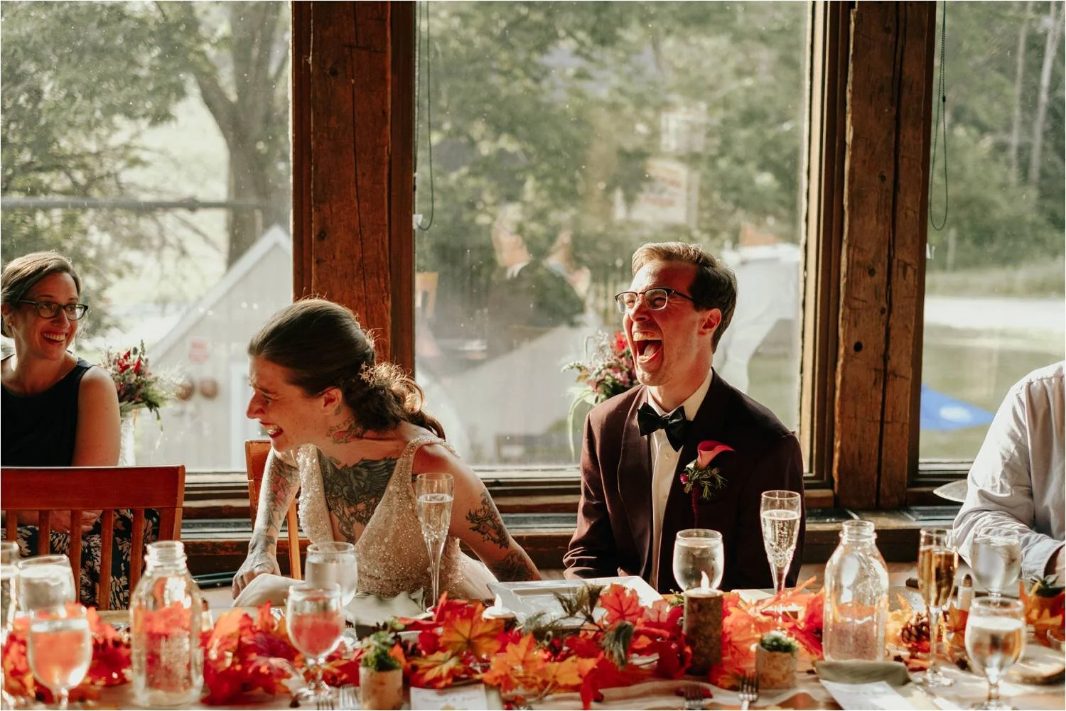 Wedding Reception at Whitney's Inn White Mountains New Hampshire - Jemima Richards - Jemima Richards