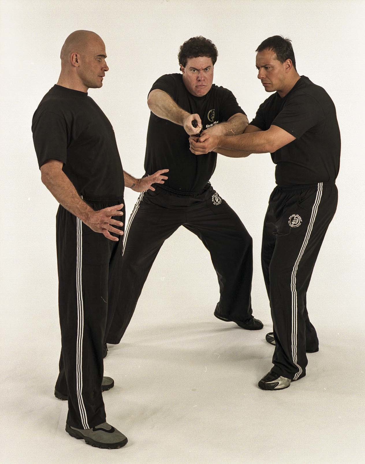 Darren Levine, Amir Perets y Bas Rutten