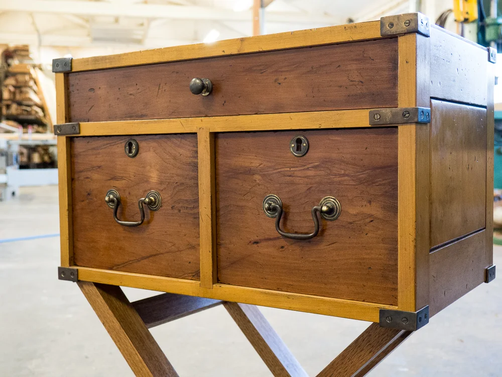 Kerryn's campaign chest - made new to look old.