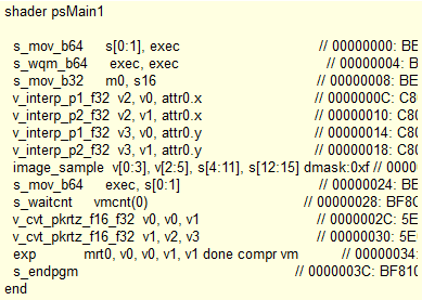 Updated Shader Analyser With AMD IL support