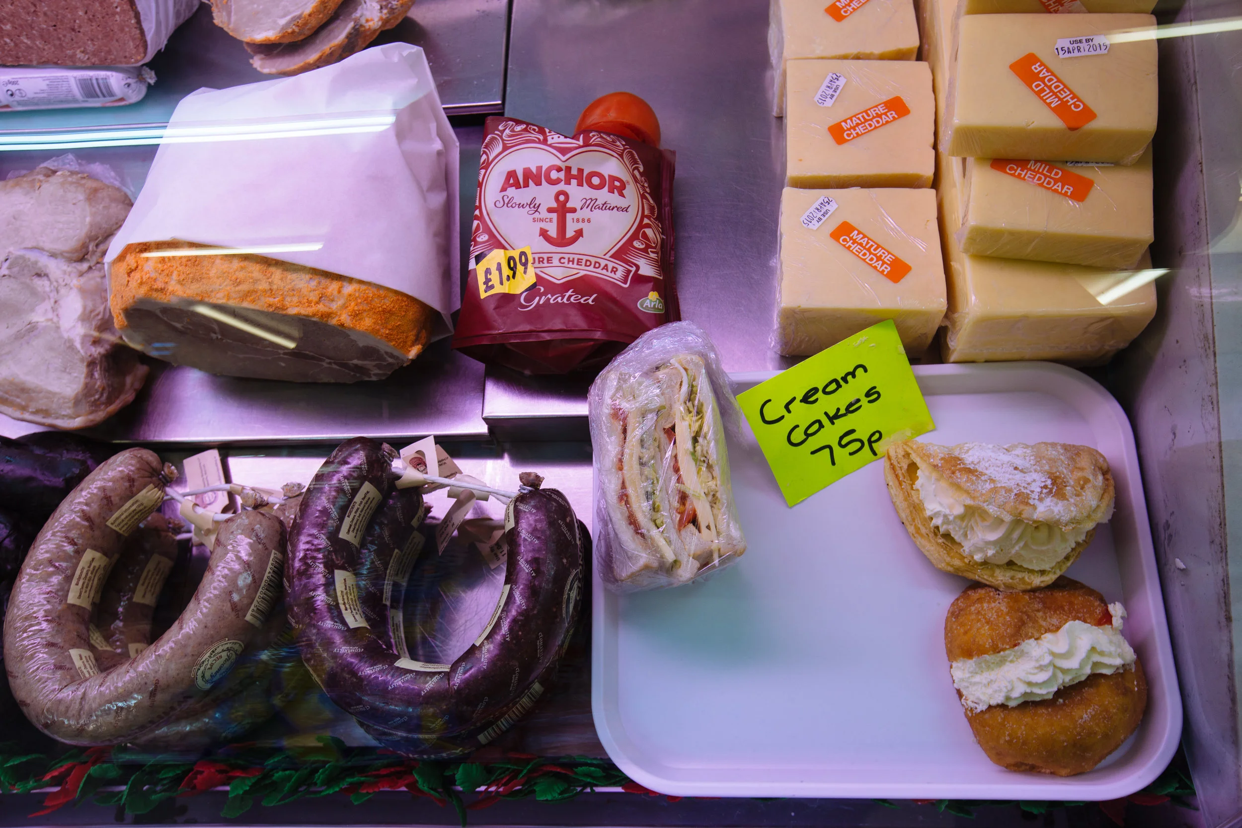 You'll find it in the chiller cabinet