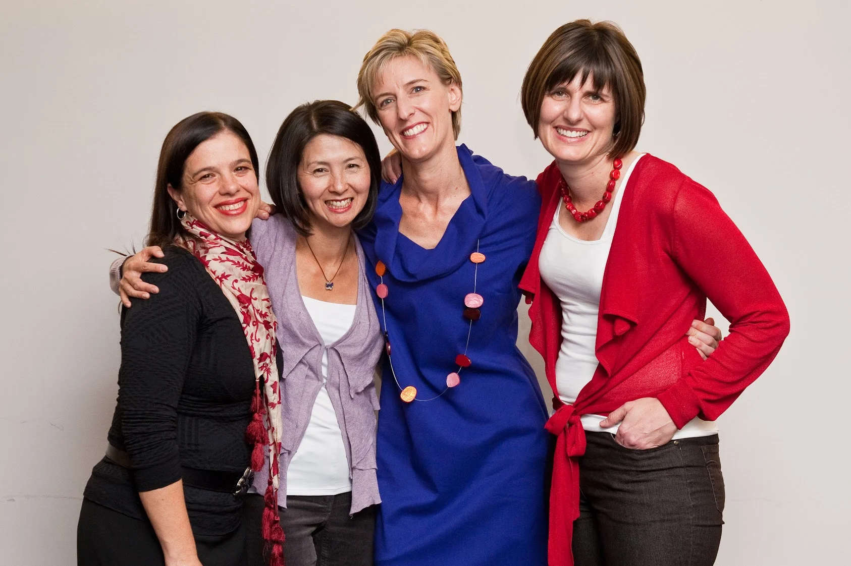 EQUIP Exec: Carmelina Read, Isobel Lin, Ainsley Poulos, Di Warren