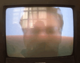 VHS selfie