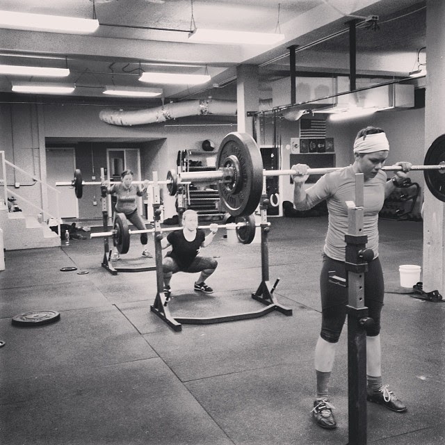 It's not just hard work in the gym....These chicks dial it in outside the TCS walls as well.