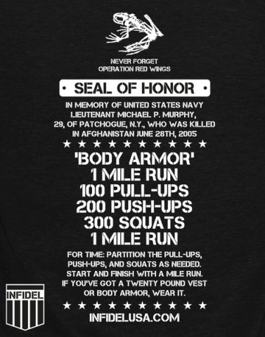 Any and all fitness levels can be accommodated. Remember...it's bigger than a workout.